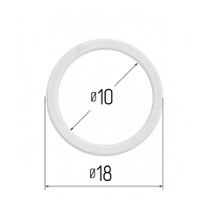 Протекторне термокільце Optimplast Profi  ⌀ 10 мм. , Прозорий, 10 мм.