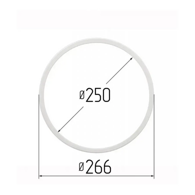 Протекторное термокольцо Optimplast Profi  ⌀ 250 мм. , Прозрачный, 250 мм.