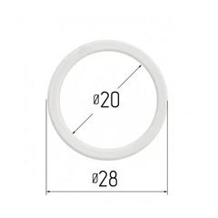 Протекторне термокільце Optimplast Profi  ⌀ 20 мм. , Прозорий, 20 мм.