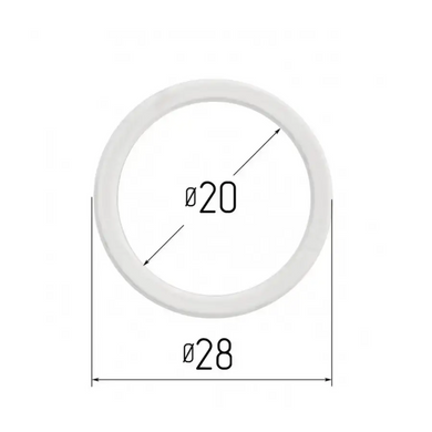 Протекторне термокільце Optimplast Profi  ⌀ 20 мм. , Прозорий, 20 мм.
