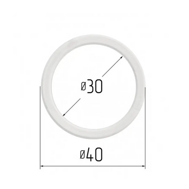 Протекторне термокільце Optimplast Profi  ⌀ 30 мм. , Прозорий, 30 мм.