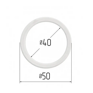Протекторное термокольцо Optimplast Profi  ⌀ 40 мм. , Прозрачный, 40 мм.