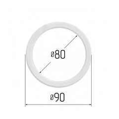 Протекторне термокільце Optimplast Profi  ⌀ 80 мм. , Прозорий, 80 мм.